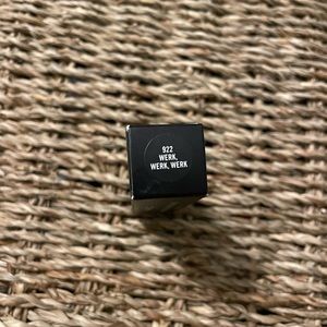 MAC powder kiss lipstick. Color: Werk, Werk, Werk. (Cool red)never touched.